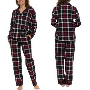 Vera Bradley Plaid Pajama Set - Size Small - NWT